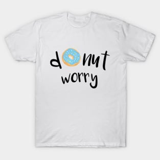 Donut Worry Blue T-Shirt